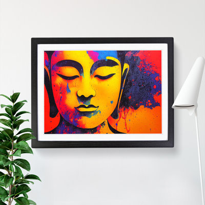 Colourful Buddha Vol.1 Abstract - Single Picture Frame Print