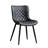 Heitger Wingback Side Chair, Leather Upholstered Dining Chair, Modern Tufted Dining Room Chair-1207813971-1207813975