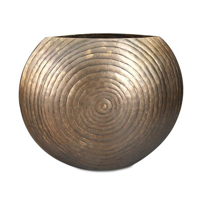 Vase à disque circulaire moyen