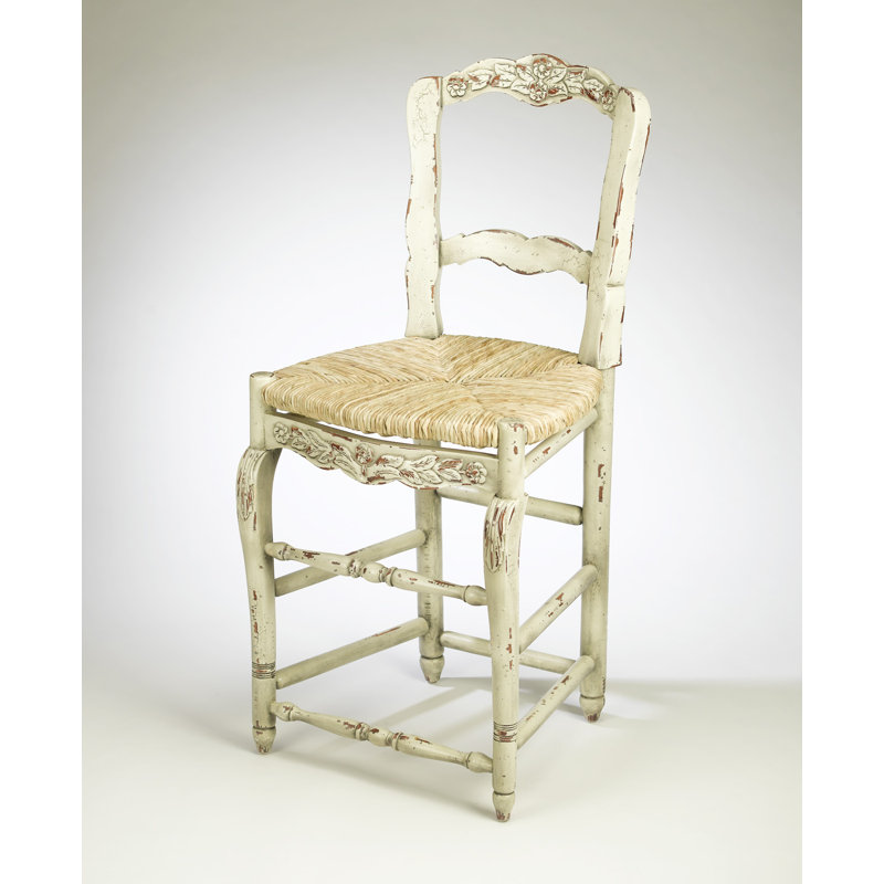 Deirore 43" Counter Stool, Parchment