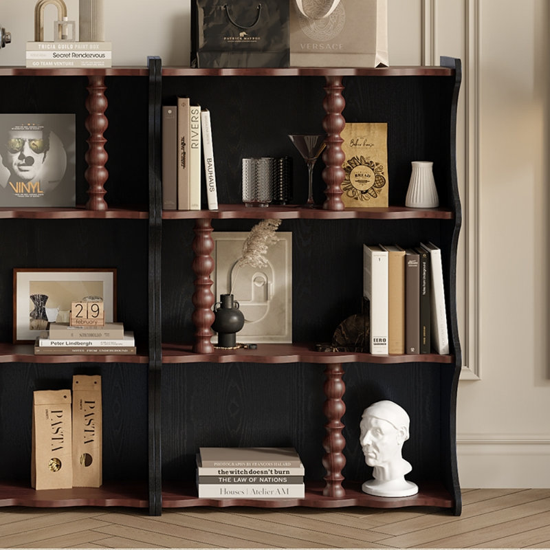 French Retro Multi-layer Display Cabinet