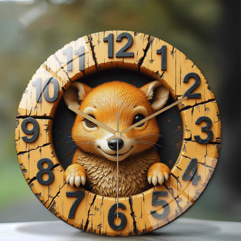Horloge murale 12 po