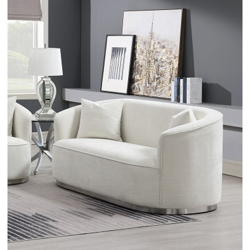 Odette Upholstered 64'' Loveseat