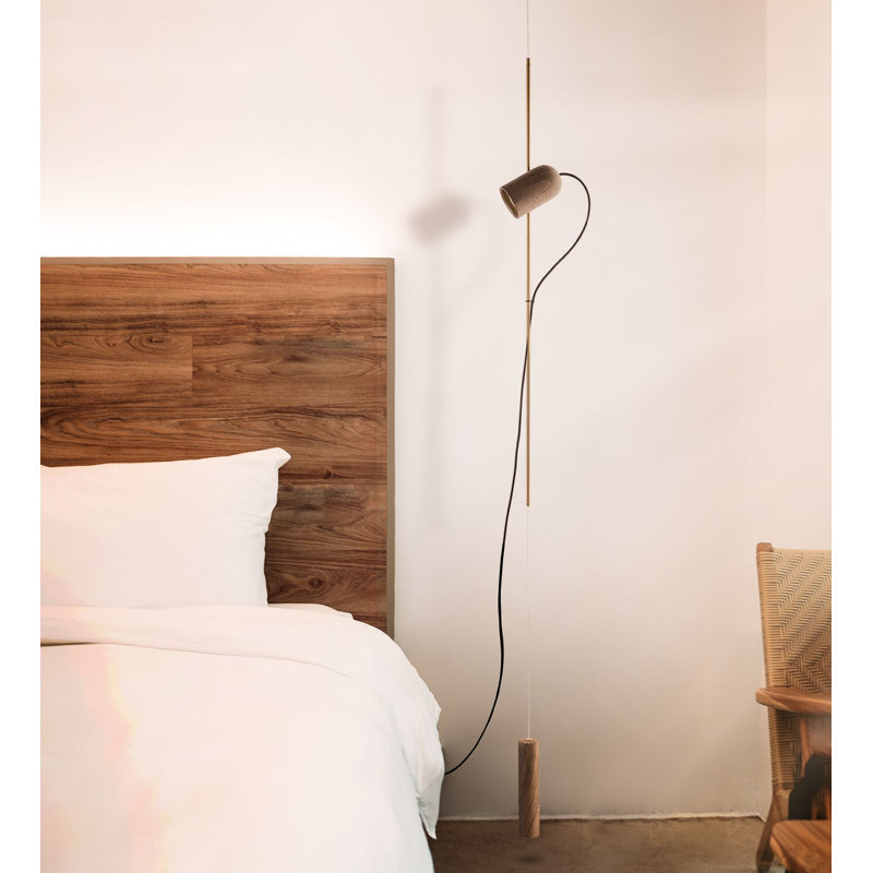 Onfa 1 - Light Pendant, Brass, Walnut