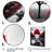 Red And Grey Forest Serenity - Forest Wall Art-1132047205-1132047227