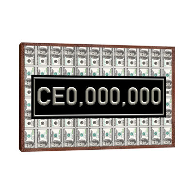 CEO - Silver - Print on Canvas