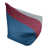 Baby Blue/Burgundy/Silver