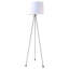 Lampe sur pied en métal de 59 po de hauteur, design contemporain-538960593
