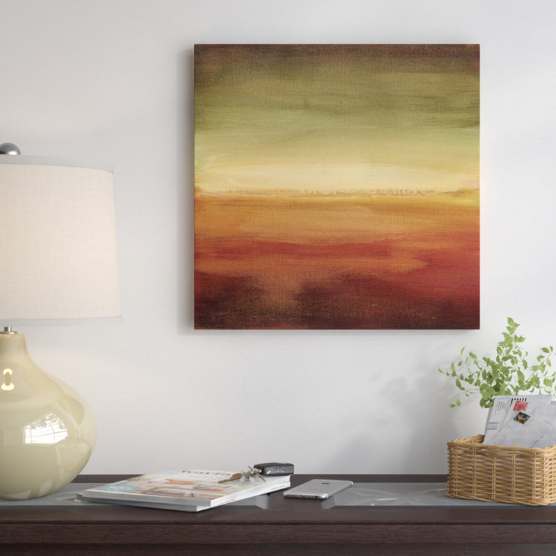 «Abstract Horizon II», reproduction d'art sur toile, H 12 po x l 12 po x P 1,5 po