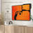 Basketball Dunk Shadow Canvas Print