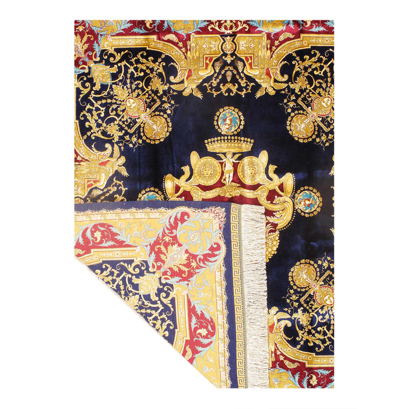 Versace Design Rug 4'9"x 4'9"