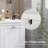 Versatile Bathroom Storage Cabinet With Tilt-Out Hamper And Independent Cabinets