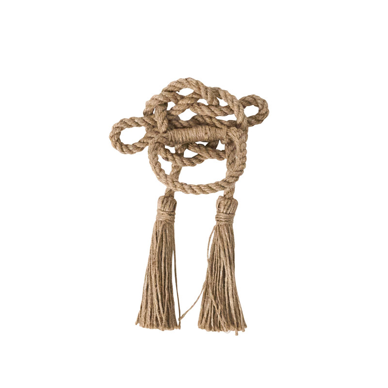 Mystic Knot Napkin Ring, Taupe