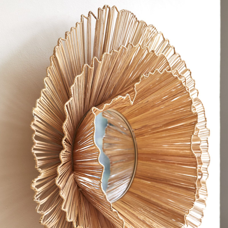 Pia Round Mirror