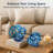 Blue Glass Knot Coastal Abstract Tabletop Decor, Set of 2-1655021653