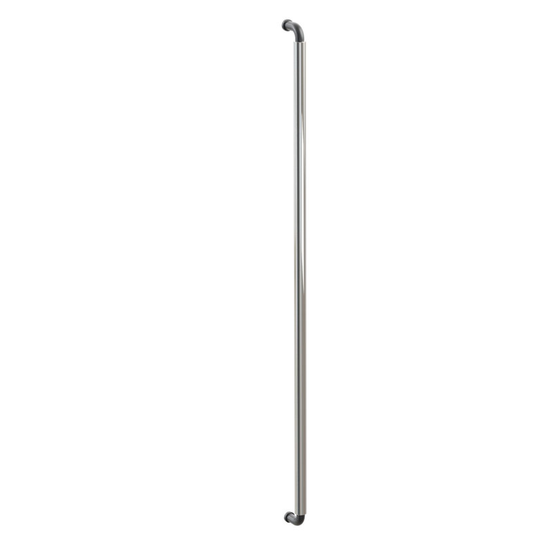 Poignée électroménager Emtek, Nickel poli / bronze huilé