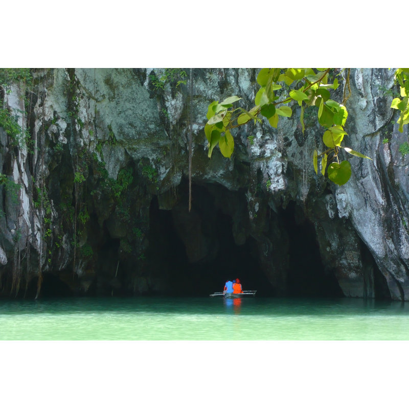 Rivière Subterranean, parc national de Puerto Princesa par Kszymek, L 48 po x H 32 po