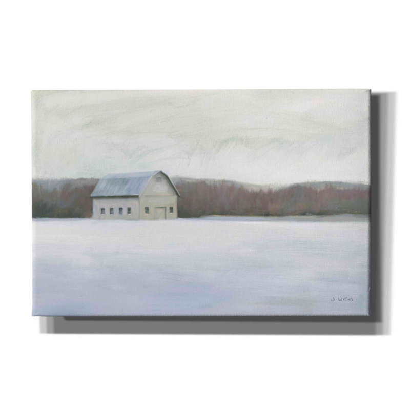August Grove «Winter Barn» par James Wiens, H 12 po x l 18 po x P 0,75 po