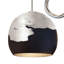 Luminaire suspendu sphère 1 lumière Ombre-371189035-371189032-289434359