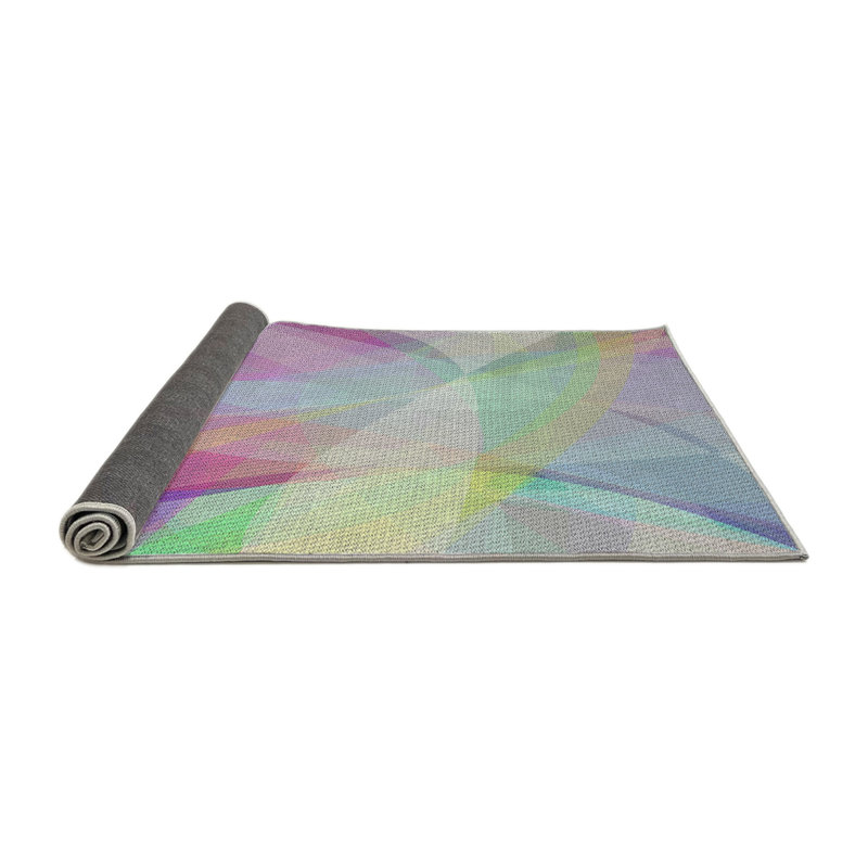 Abstract Indoor Rug, Square 8'