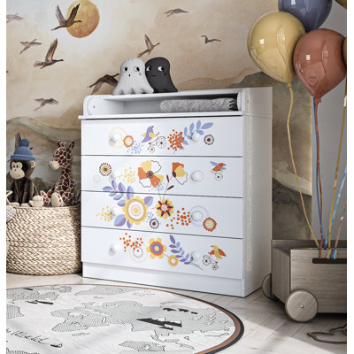 Changing dresser 800, white, Bike tour