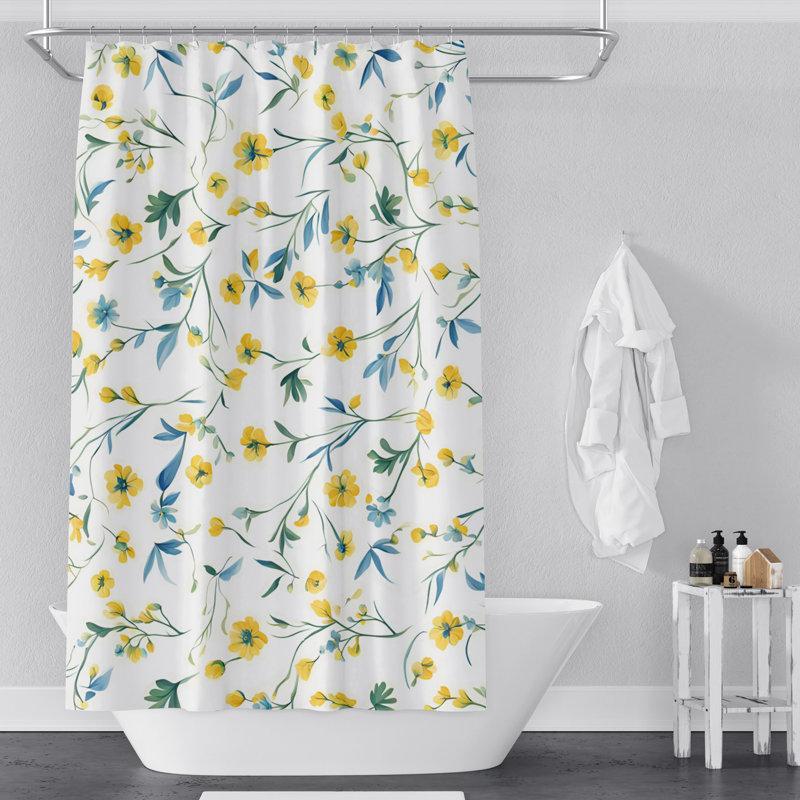 Rideau de douche Sharenna, H 93 po x l 70 po