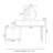 Makeup Vanity with Light mirror,4 drawers