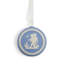 Festive Ornaments 3.7'' Handmade Stoneware Holiday Shaped Ornament