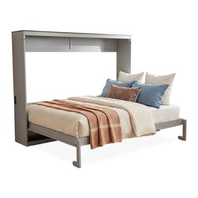 King-size Bed Frame Features A Dual-piston Metal Folding Mechanism And Is Designed To Fold Up And Store Inside A Cabinet; The Mattress Must Be Purchased Separately