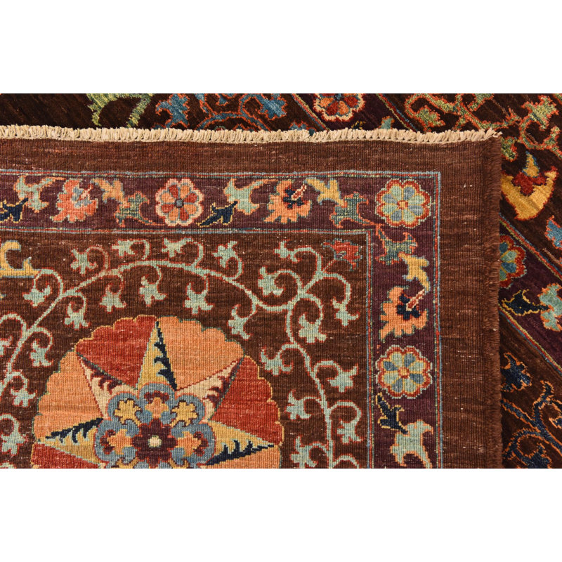 Johnston Dark Brown Rug