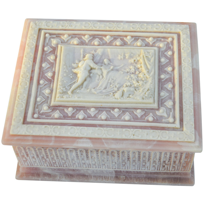 Handmade Stone Decorative Box