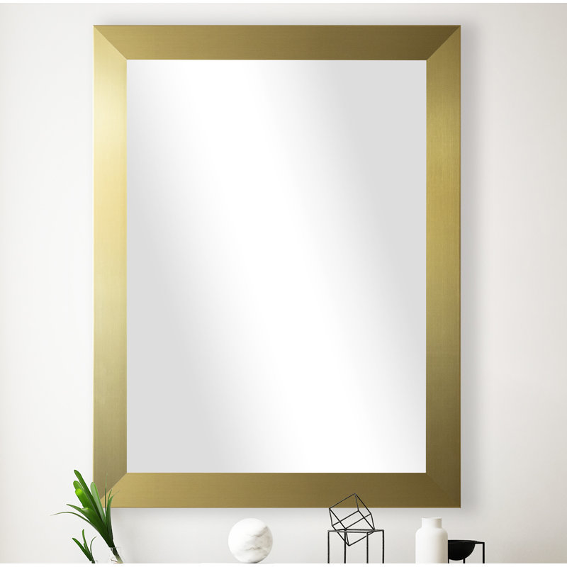 Benning Flat Wall Mirror, 38.5" x 32.5"