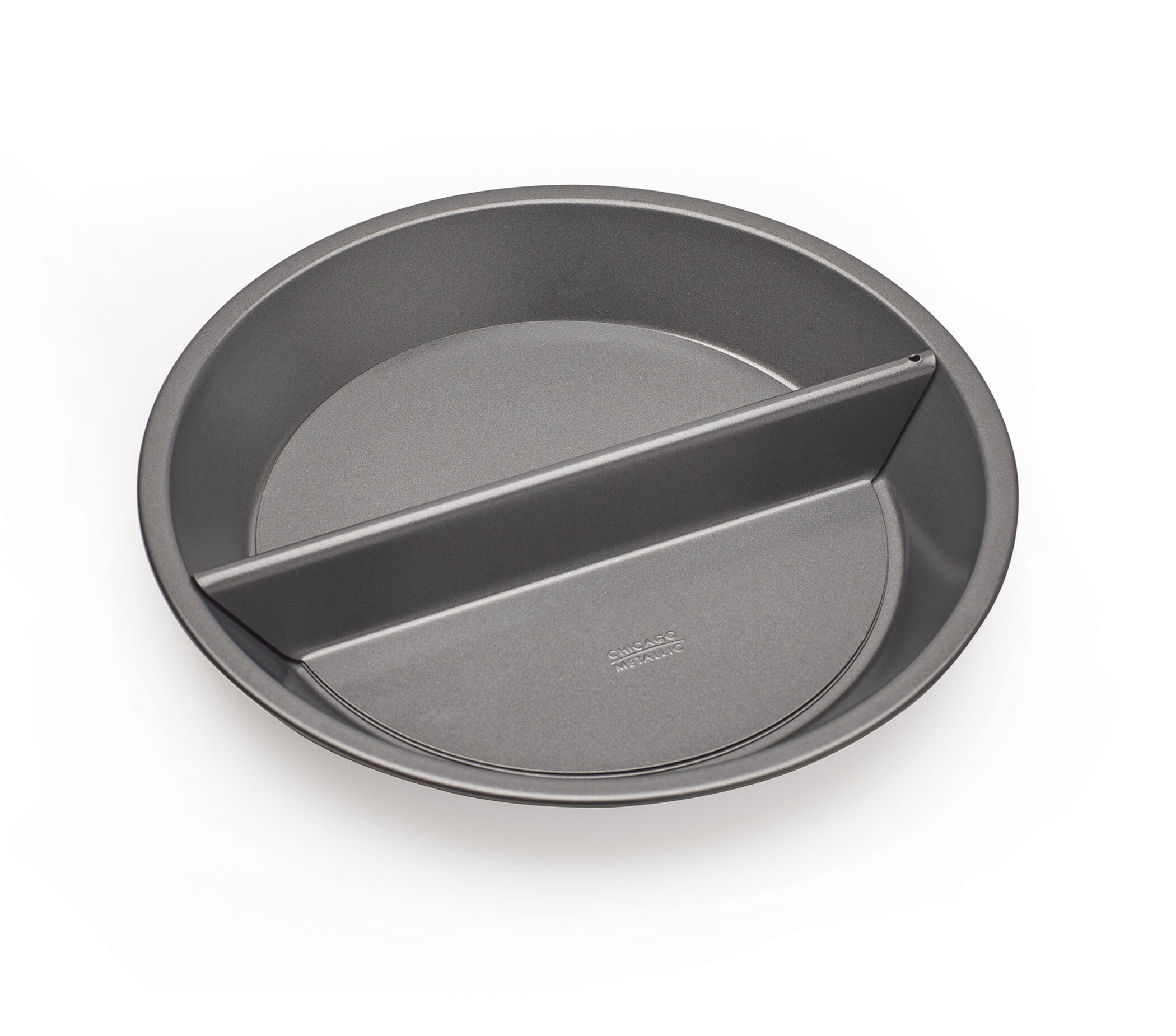 Chicago Metallic Aurora 10-inch Non-Stick Metal Fluted Cake Pan in  Iridescent 