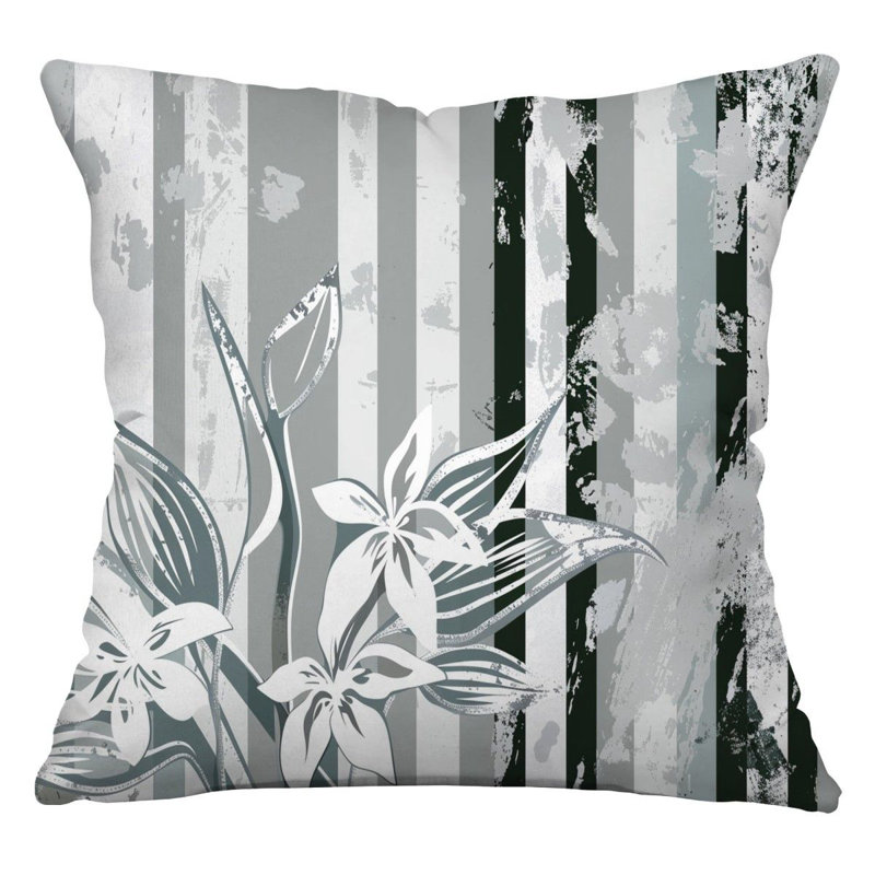 Coussin Botanical Patchwork, H 16 po x l 16 po