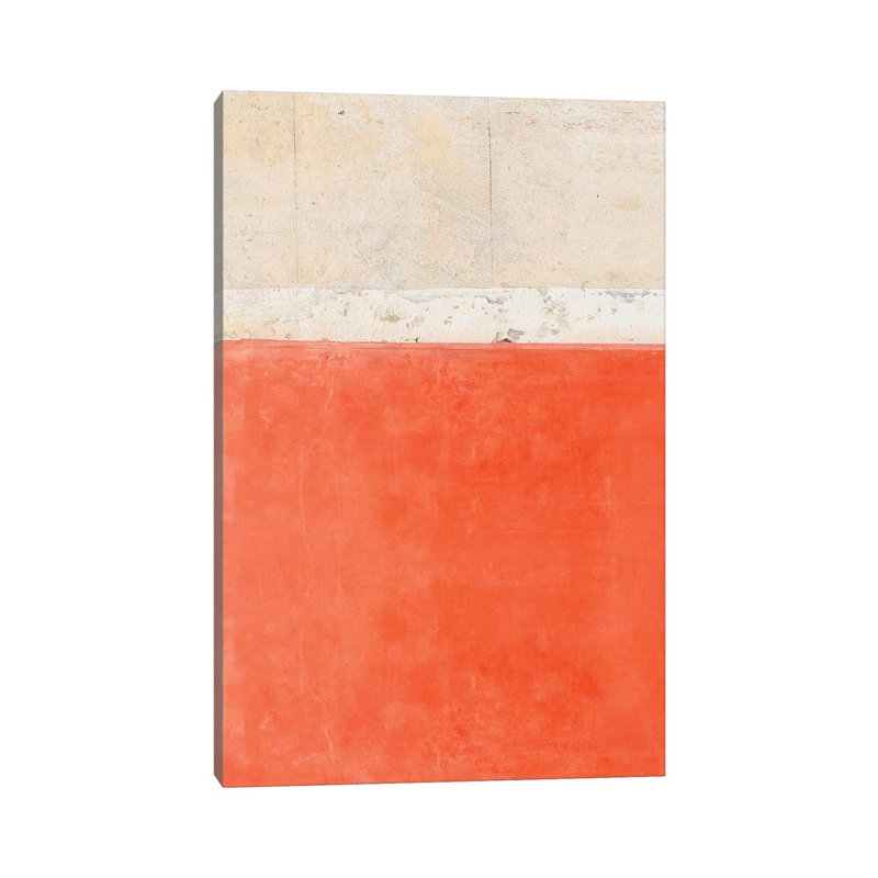 Abstract Street Wall by Beli - Wrapped Canvas Print, 20.32 cm H x 30.48 cm W