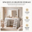 Meuble-lavabo de style Hollywood