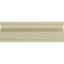 Rail de chaise en corde Endurathane, H 4 1/4 po x P 1 1/2 po x L 94 1/8 po (répétition 1 1/4 po), apprêté en usine