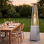 Chauffe-terrasse d'extérieur au propane avec roulettes 48 000 BTU Yardgrace