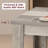63/71 Inch Wood Farmhouse Dining Table for 6-8, Heavy Duty Large Kitchen Table for Big Family-380677900-380677901