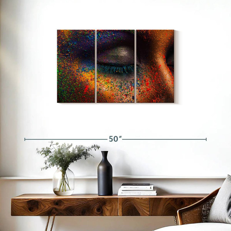 Shuttleworth Creative Speckled Makeup, 20" H x 33" W