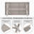 Rectangular Extendable Outdoor Dining Table-1215112884