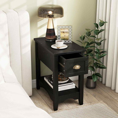 Avelar 56 cm W Bedside Table