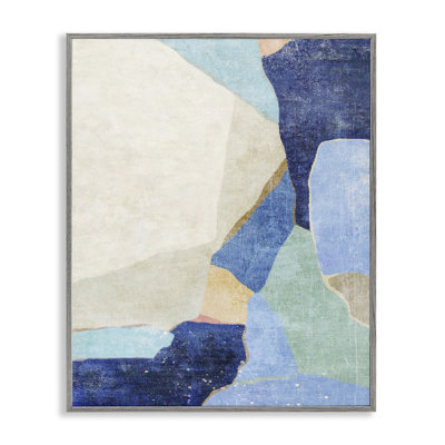 Art à giclée encadrée de formes géométriques par Suzanne Nicoll