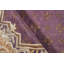 Contemporary hand-knotted New Zealand Wool Eggplant/Multi Area Rug-97692986