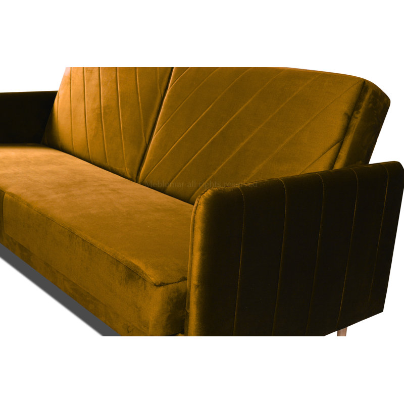 Cooperton Sofa Bed, Gold Mustard