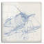 "Avion, croquis mécaniques I" par Ethan Harper, art mural en verre acrylique-1012960496