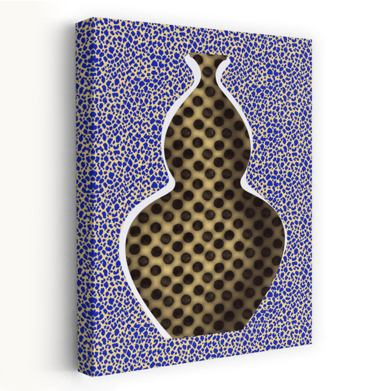 Dashiell Contemporary Art Abstract Bold Contemporary Wall Art - Wrapped Canvas Print, 60.96 cm H x 40.64 cm W