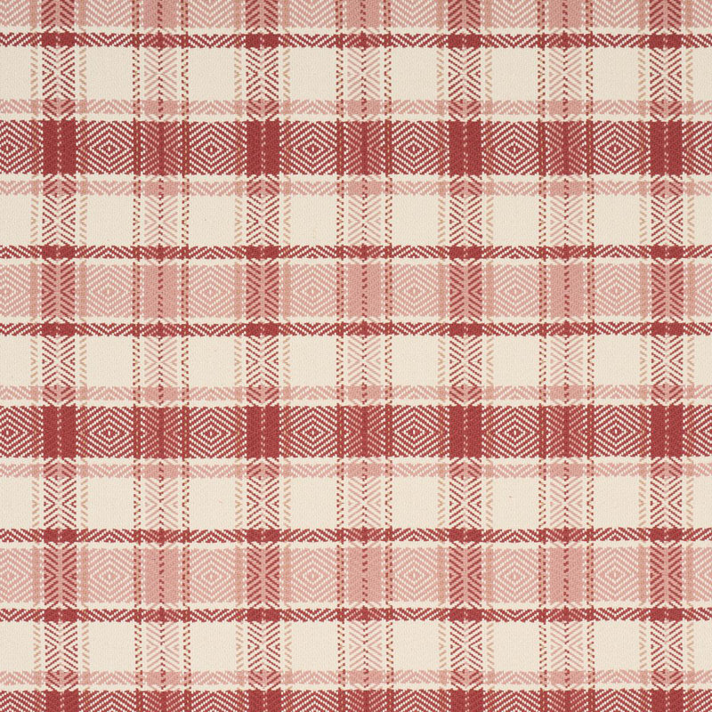 Heidi Check Fabric, Red