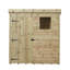 6 Ft. W x 4 Ft. D Shiplap Pent Wooden Shed