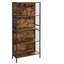 155 cm H x 74 cm W Geometric Bookcase